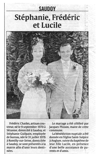 mariage charles